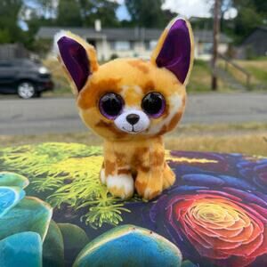 Ty Beanie Boo “Pablo” 6″ Orange-Spotted Chihuahua Plush – EUC